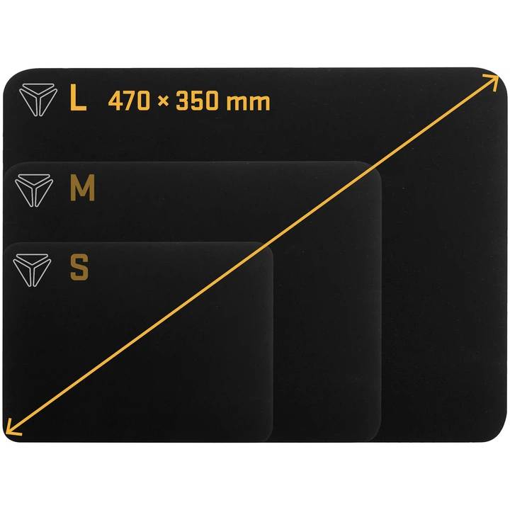 Коврик YENKEE YPM 47 Gaming pad SPEED TOP L Black (45015888) Длина 350