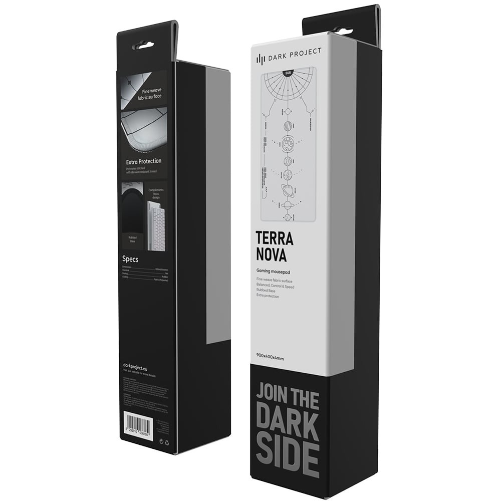 Зовнішній вигляд Килимок DARK PROJECT DPMP Nova White XL