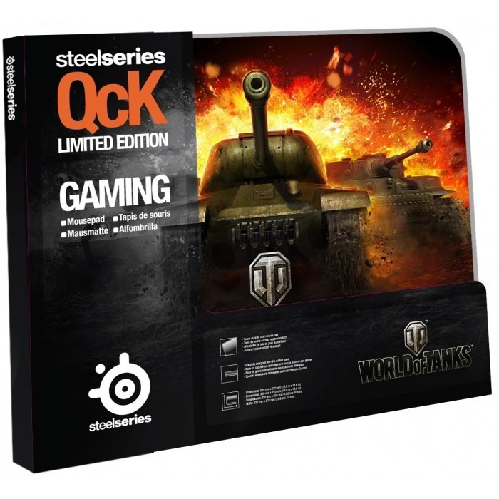 

Коврик STEELSERIES QcK World of Tanks Edition (67269), QcK World of Tanks Edition