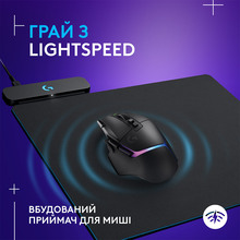 Килимок для миші LOGITECH G POWER PLAY Wireless Charging Sys (L943-000110)