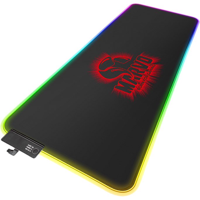 Килимок MARVO G45 XL RGB lighting Ширина 800