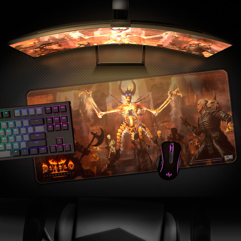 Коврик Blizzard Diablo 2: Resurrected Mephisto XL Speed/Control (FBLMPD2MPHIST21XL) Толщина 4