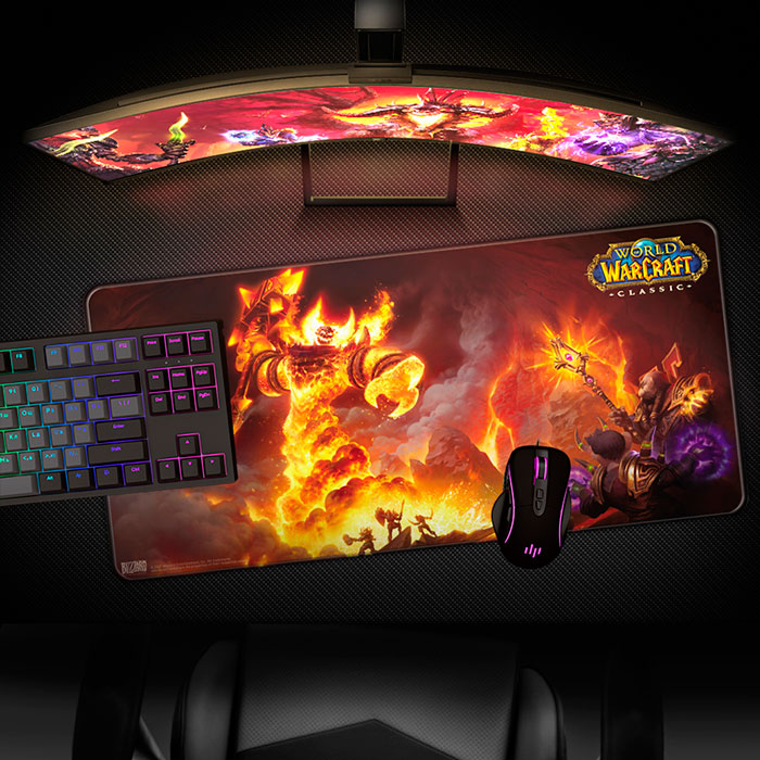 Коврик Blizzard World of WarCraft Classic: Ragnaros 0 XL Speed/Control (FBLMPWOWRAGNA21XL) Толщина 4