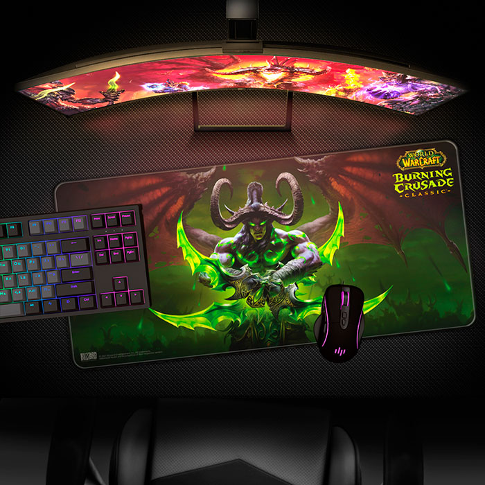 Коврик Blizzard World of WarCraft Burning Crusade: Illidan 0 XL Speed/Control (FBLMPWOWILLID21XL) Толщина 4