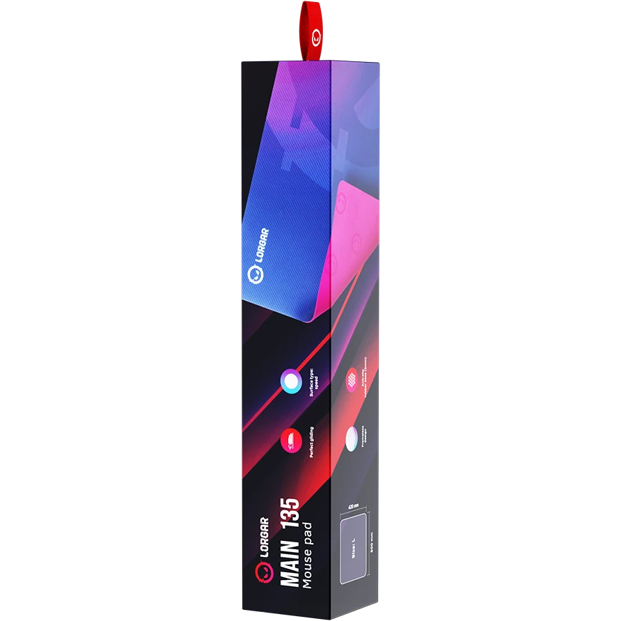 В Украине Коврик Lorgar Main 135 L Purple (LRG-GMP135)