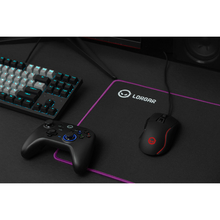 Килимок LORGAR Main 319 Gaming Black-Purple (LRG-GMP319)