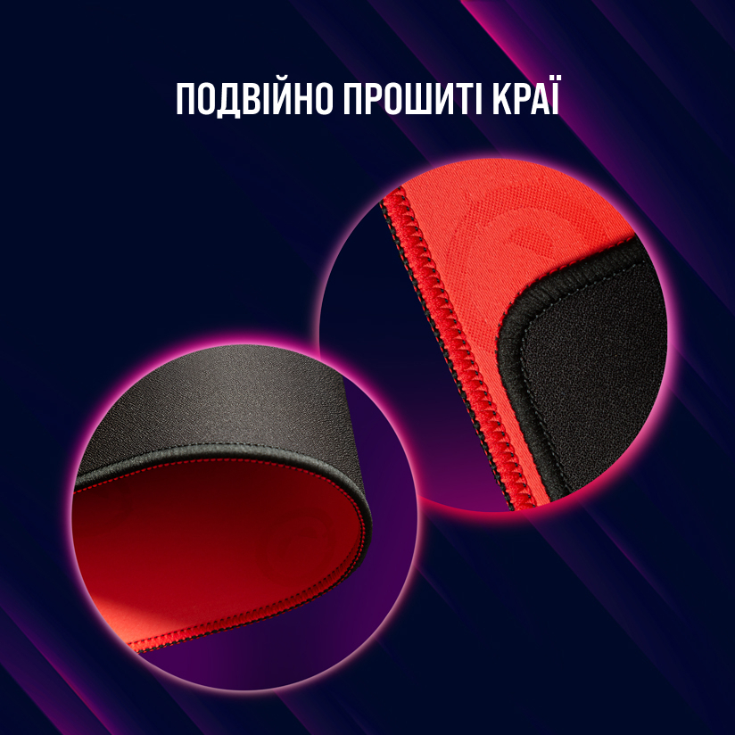 Килимок Lorgar Main 323 Black-Red (LRG-GMP323) Довжина 300