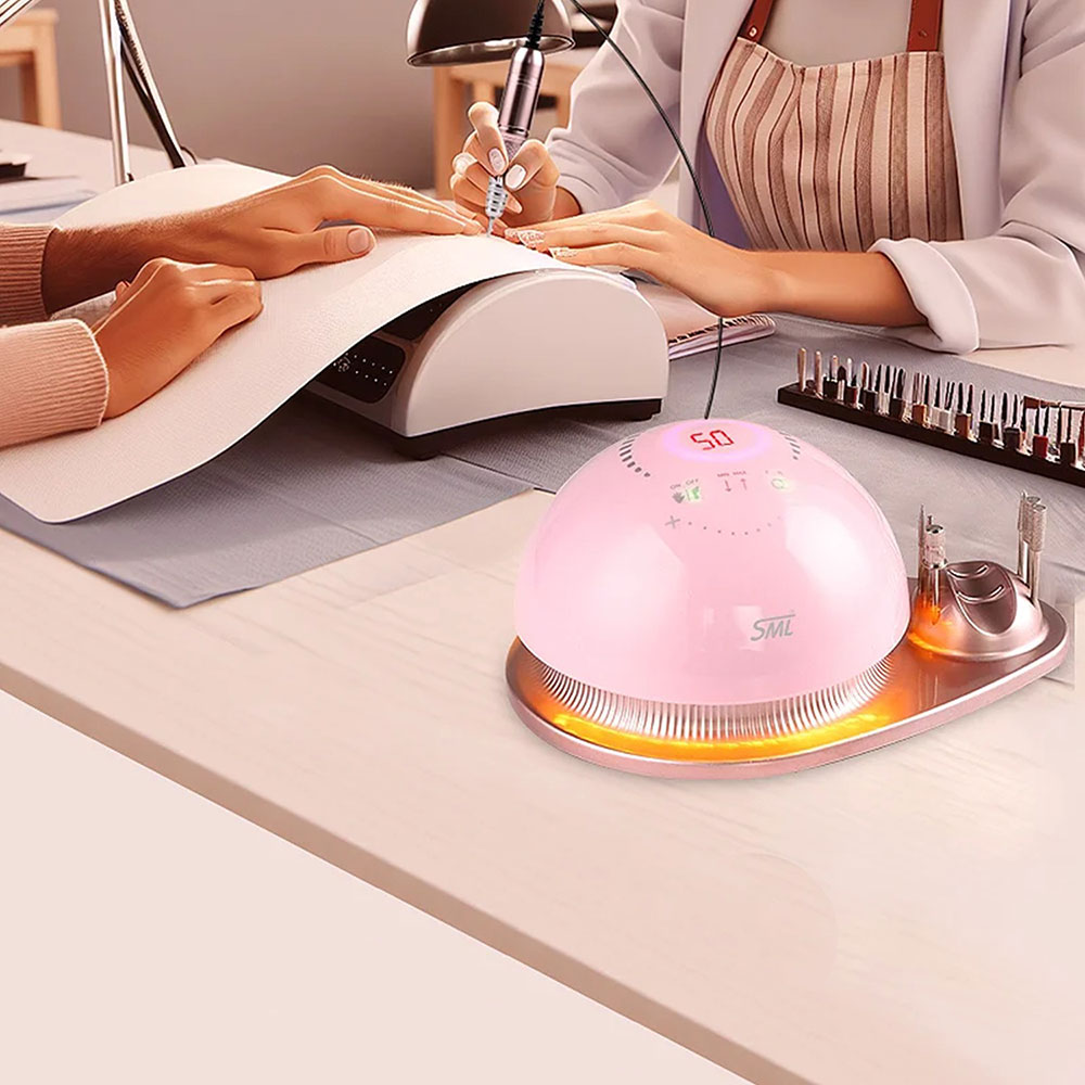 Зовнішній вигляд Манікюрний апарат SML Nail Sander M21 Pink (SML-M21-Pink)