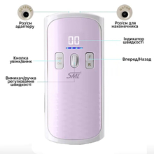 Фрезер для манікюру та педикюру SML Nail Sander M8 Pink