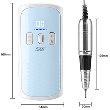Фрезер для манікюру та педикюру SML Nail Sander M8 Blue