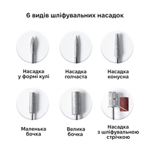 Фрезер для манікюру та педикюру SML Nail Sander M8 Blue