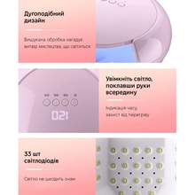 Лампа для маникюра SML S3 Pink