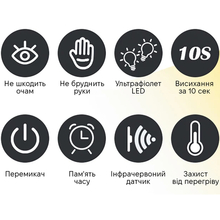 Лампа для манікюру SML S6 Pink