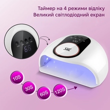 Лампа для манікюру SML K1 White