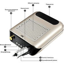 Фрезер для манікюру та педикюру SML Nail Sander M2 Gold