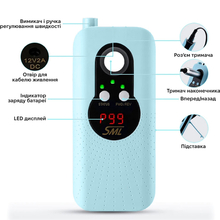 Фрезер для манікюру та педикюру SML Nail Sander M6 Blue