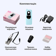 Фрезер для манікюру та педикюру SML Nail Sander M6 Blue