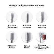 Фрезер для манікюру та педикюру SML Nail Sander M9 Red