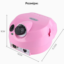 Фрезер для маникюра и педикюра SML Nail Sander M202 Pink