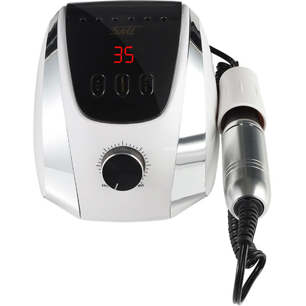 Фрезер для манікюру та педикюру SML Nail Sander M13 White Кількість насадок 6