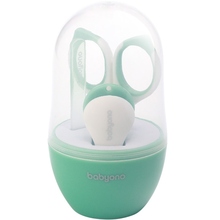 Манікюрний набір BABYONO для немовлят 4 пр. Mint (398/01) Манікюрний набір BABYONO для немовлят 4 пр. Mint (398/01)