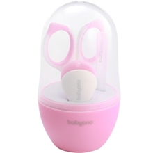 Манікюрний набір BABYONO для немовлят 4 пр Pink (398/02) Манікюрний набір BABYONO для немовлят 4 пр Pink (398/02)