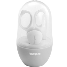 Манікюрний набір BABYONO для немовлят 4 пр Gray (398/03) Манікюрний набір BABYONO для немовлят 4 пр Gray (398/03)