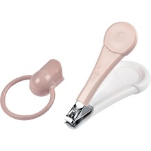 Щипчики дитячі манікюрні BEABA Pink (920363)