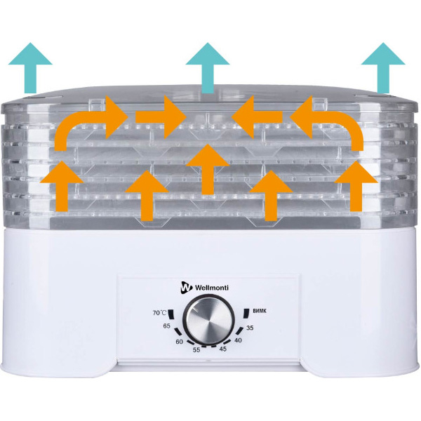 Сушилка WELLMONTI WM1012 Мощность 520