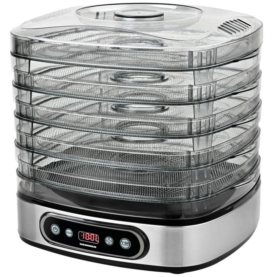 Сушилка HEINNER HFD-K380SSBK Количество сменных секций 5