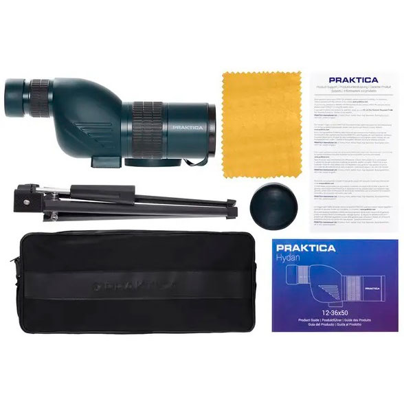 Підзорна труба PRAKTICA Hydan 12-36x50 (PRA254) Фактор сутінків 24.49