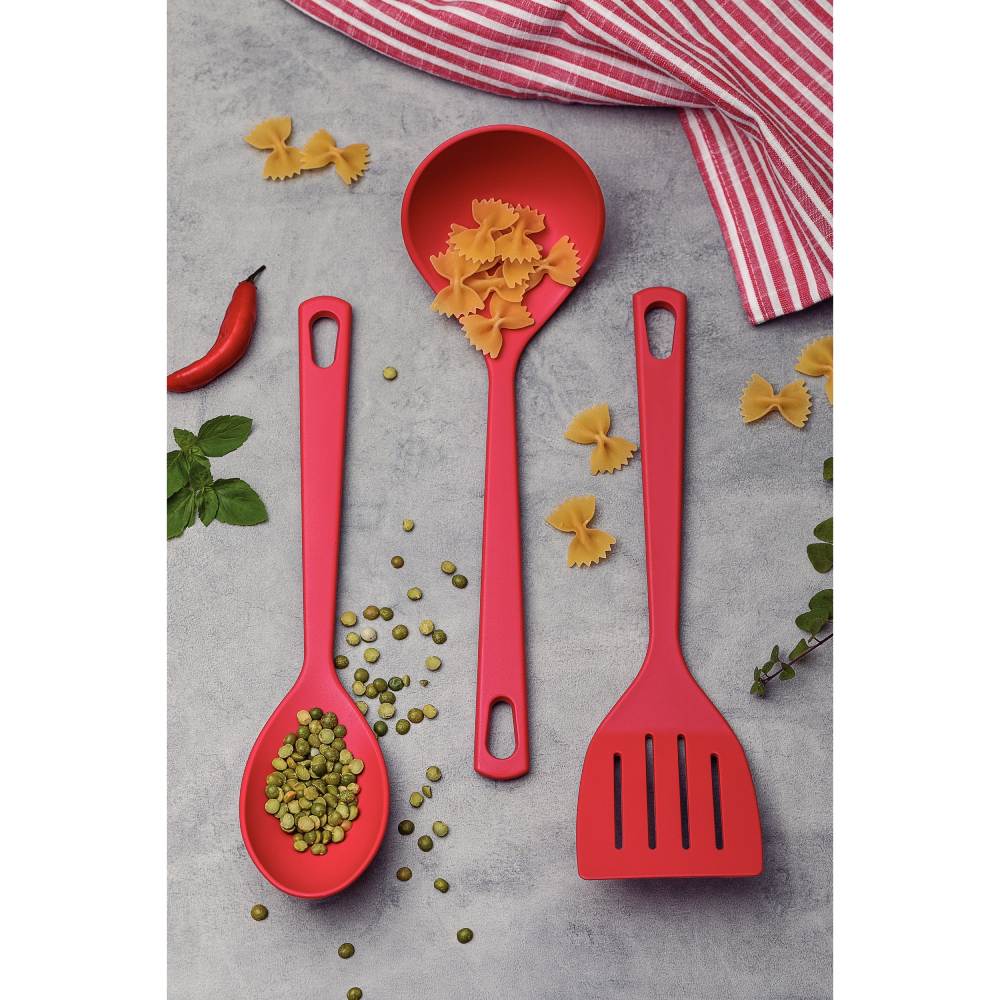 Набор кухонных аксессуаров TRAMONTINA Utilita 3 пр. (25099/714) Материал рабочей части пластик/нейлон