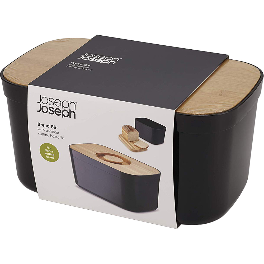 Фото 4 Хлібниця JOSEPH JOSEPH Bread Bin Black (81103)