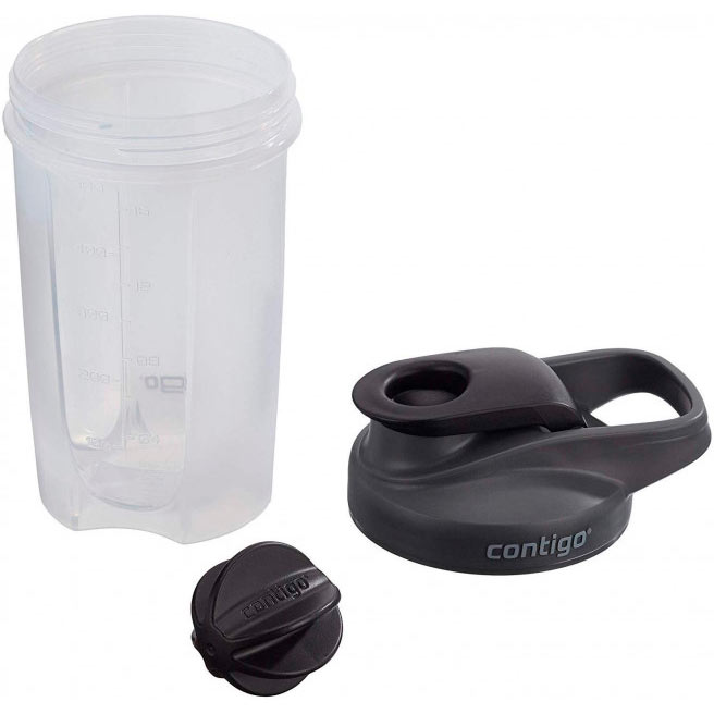 Шейкер CONTIGO Shake & Go Fit 0.59 л Black (2095669) Материал рабочей части тритан