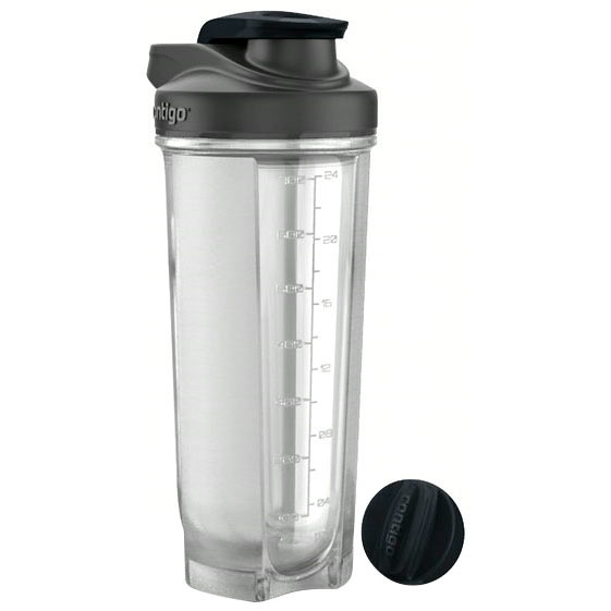 Шейкер CONTIGO Shake & Go Fit 0.82 л Black (2095671) Материал рабочей части тритан