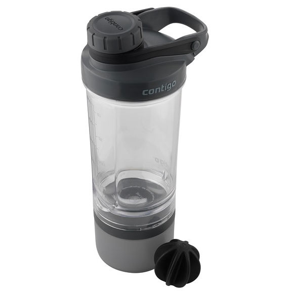 Шейкер CONTIGO Shake & Go Fit 0.65 л Black (06800356) Материал рабочей части тритан