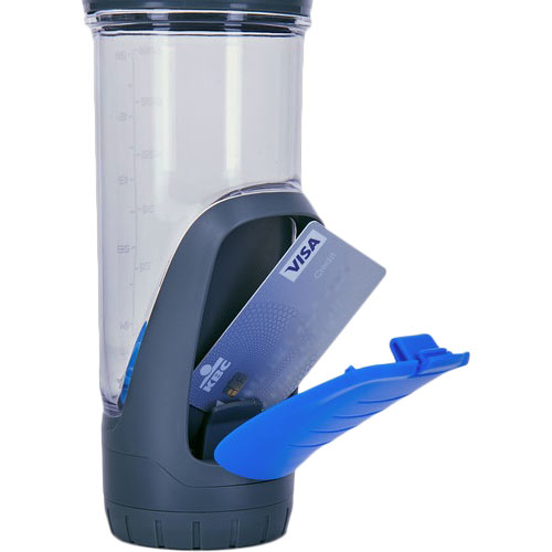 Шейкер CONTIGO Kangaroo 0.72 л Blue (2095396) Діаметр 11.4