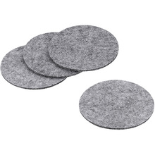 Підставка під чашку KELA Alia 4шт d-10см Light Grey (12331)