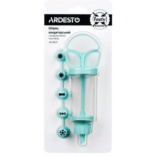 Шприц кондитерский ARDESTO Tasty baking Blue Tiffany (AR2306TP)