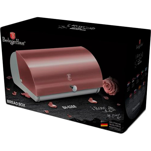 Хлебница BERLINGER HAUS I-Rose Edition (BH-6268) Размеры 385 х 280 х 185