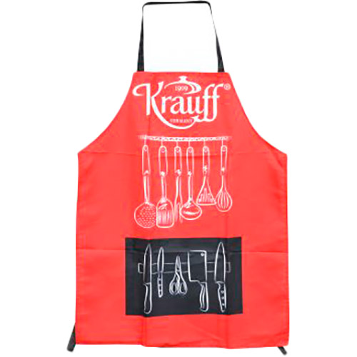 

Фартук ОСЕЛЯ KRAUFF Red (ОС71-63-123), Фартух кухонний червоний"KRAUFF" ОС71-63-123