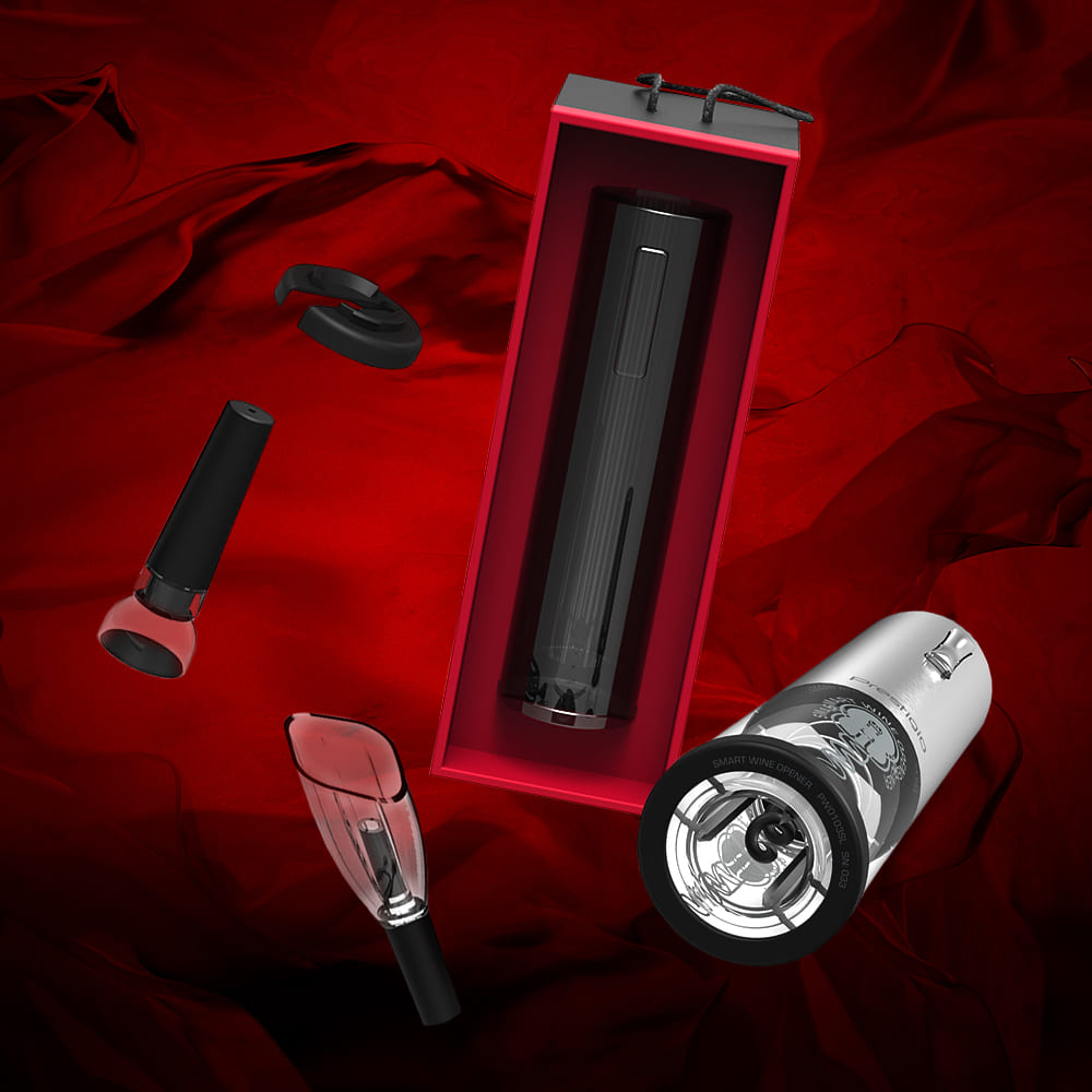 В Украине Штопор PRESTIGIO Nemi Smart Wine Opener (PWO103SL)