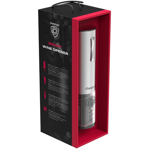 Заказать Штопор PRESTIGIO Nemi Smart Wine Opener (PWO103SL)