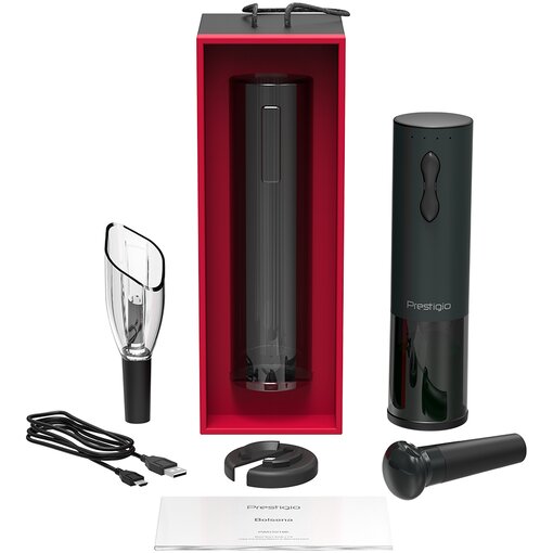 Покупка Штопор PRESTIGIO Больсена Smart Wine Opener (PWO101BK)