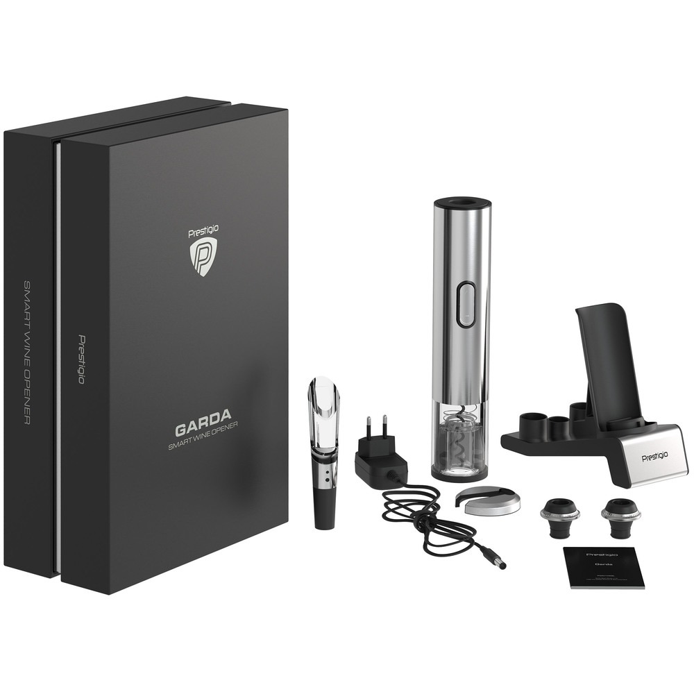 Замовити Штопор PRESTIGIO Garda Smart Wine Opener (PWO105SL)