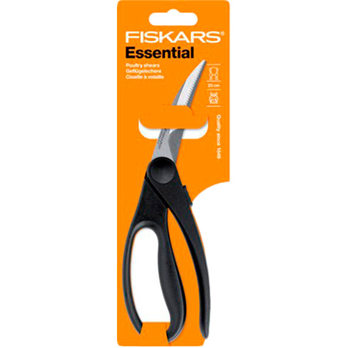 Ножиці для птиці FISKARS Essential 23 см (1023819) Матеріал робочої частини нержавіюча сталь