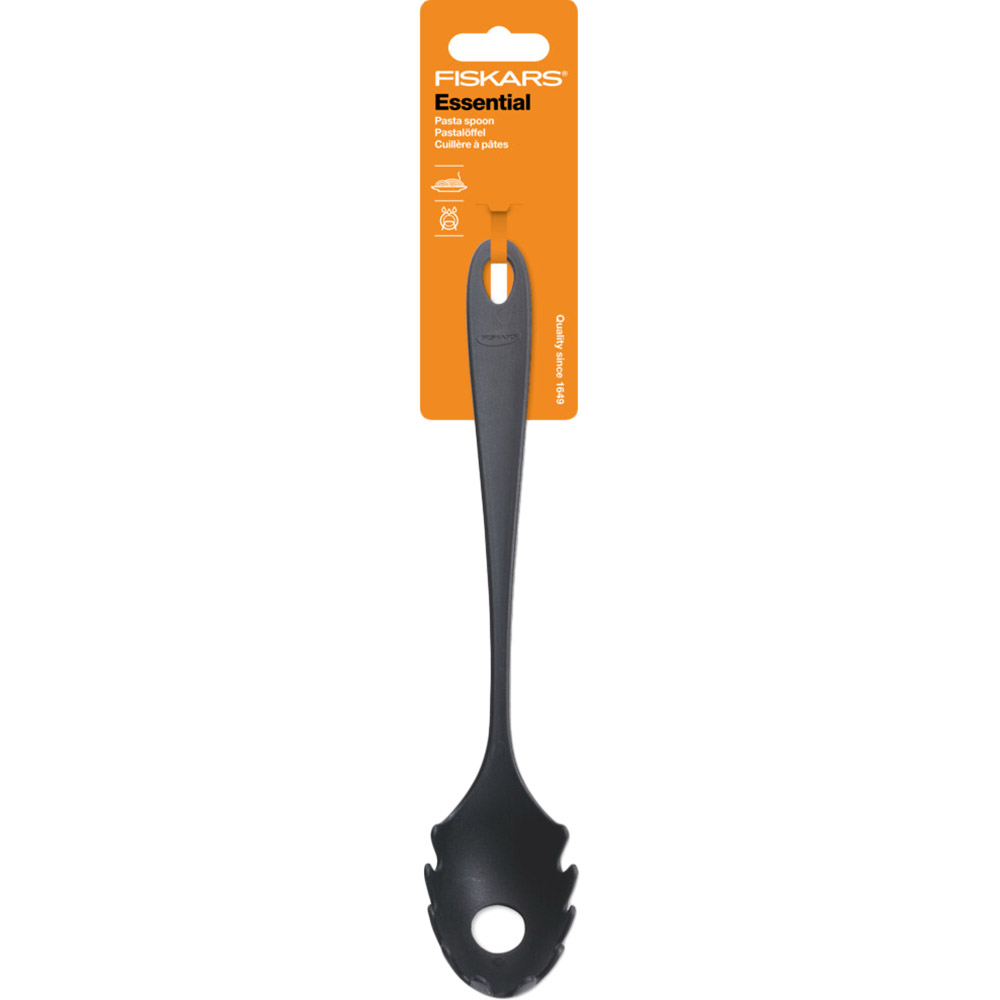 Ложка для спагетти Fiskars Essential с тефлоновым покрытием 28.5 см (1023805) Материал рабочей части пластик