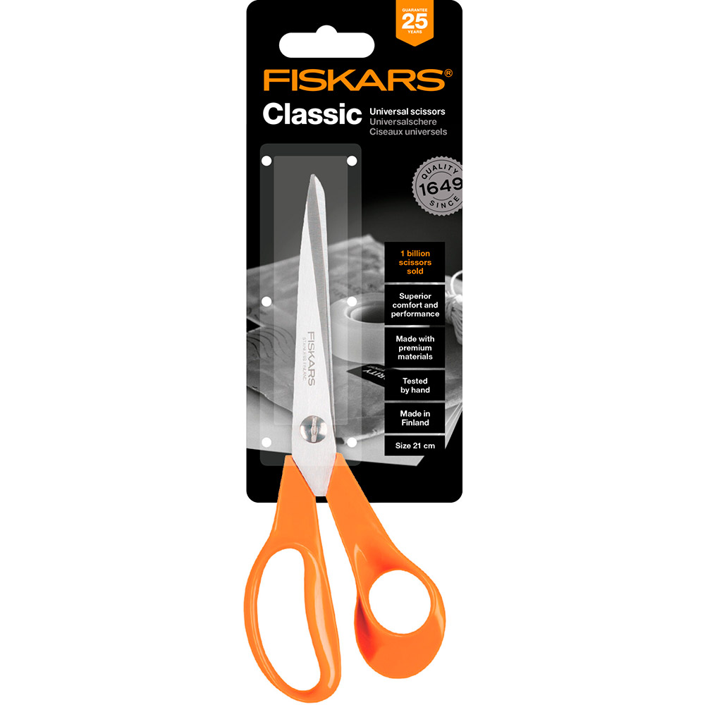 Заказать Ножницы Fiskars Classic универсальные 21 см (1000815)