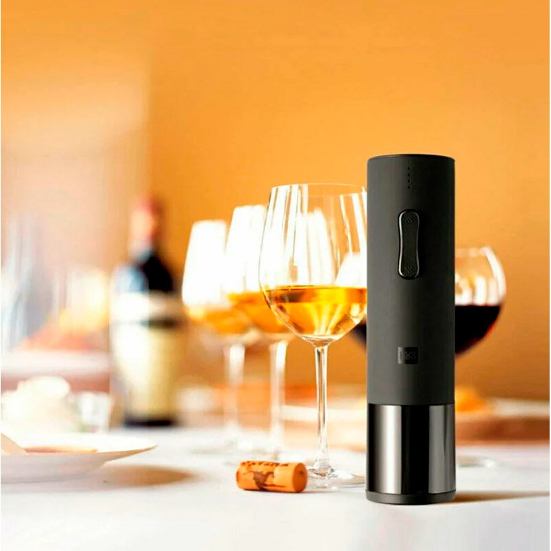 Внешний вид Штопор Xiaomi Huo Hou Electric Wine Bottle Opener Black (HU0027)