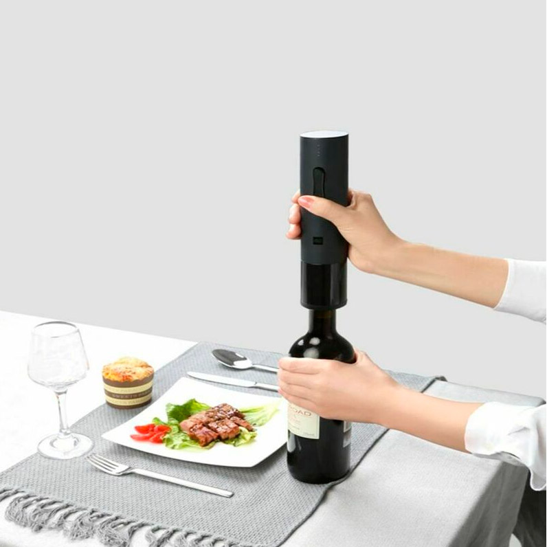 Фото 3 Штопор Xiaomi Huo Hou Electric Wine Bottle Opener Black (HU0027)